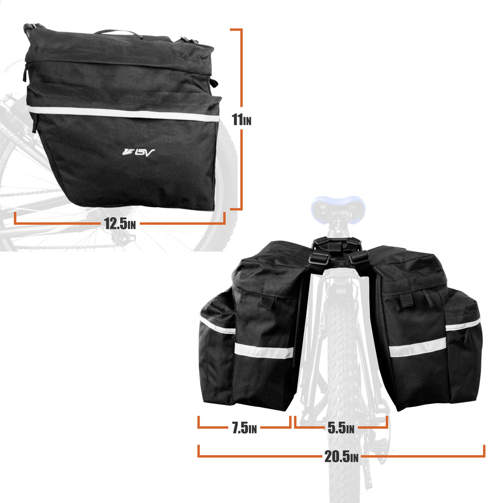 Pannier Dimensions