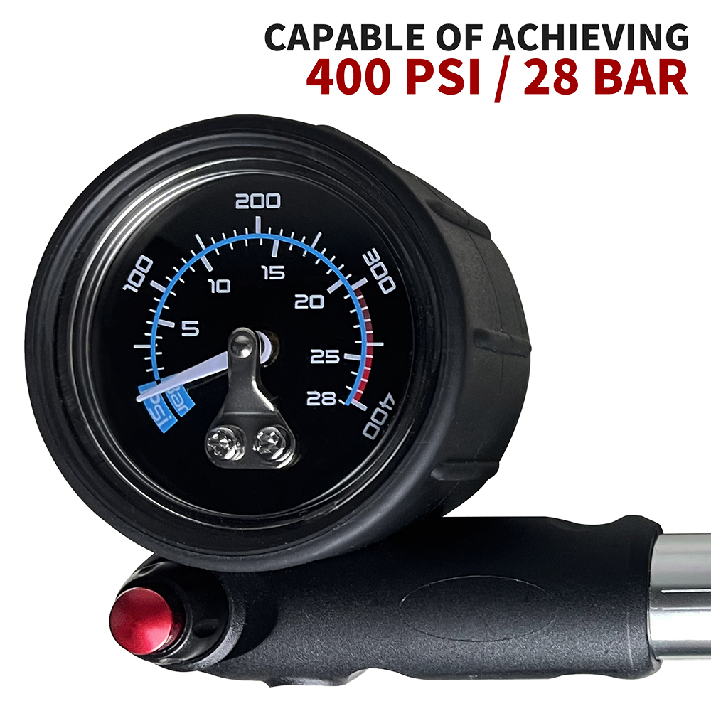 Portable Pump Supports up to 400 PSI