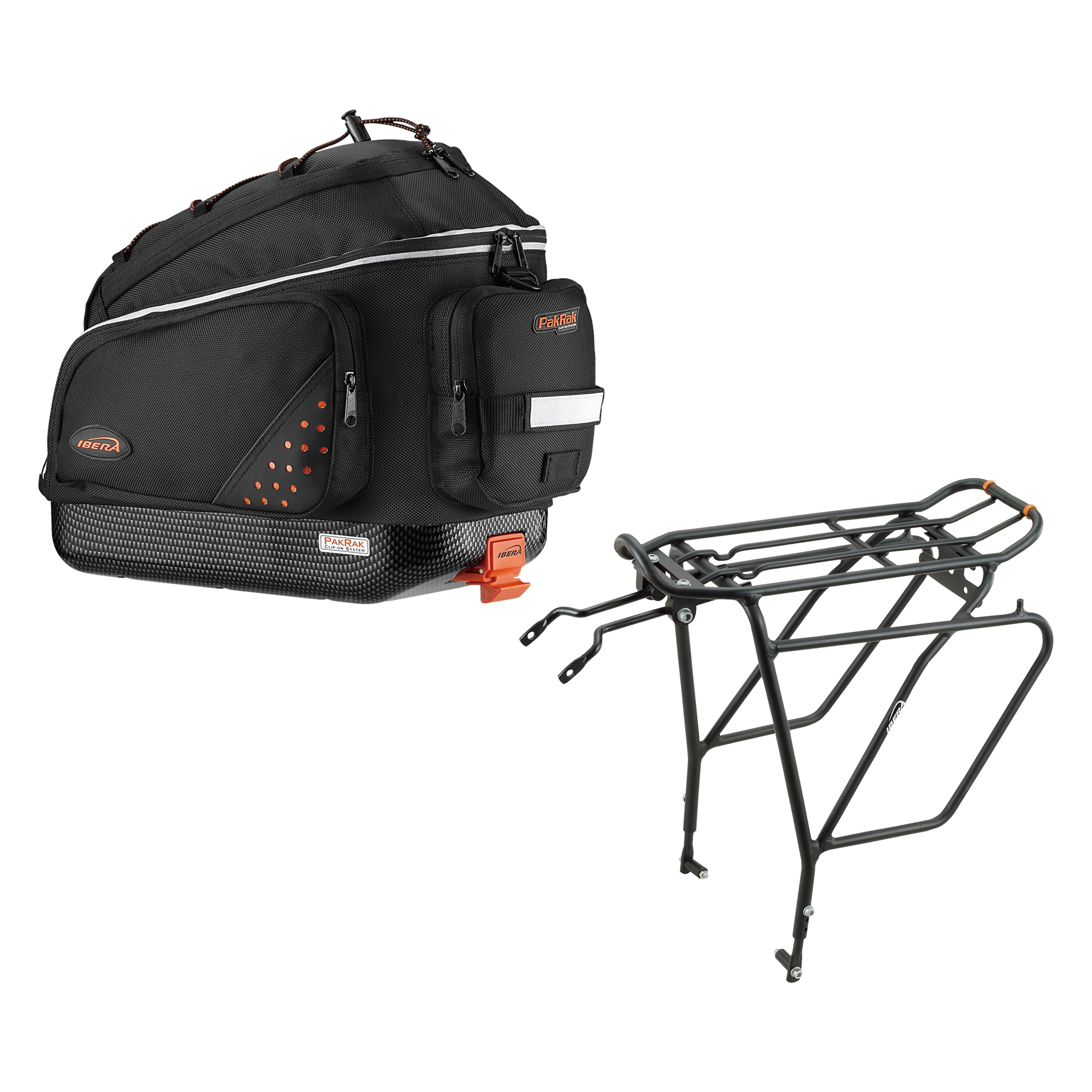 IBERA Commuter Bag & Touring Carrier Plus+ | IB-BA11-RA5