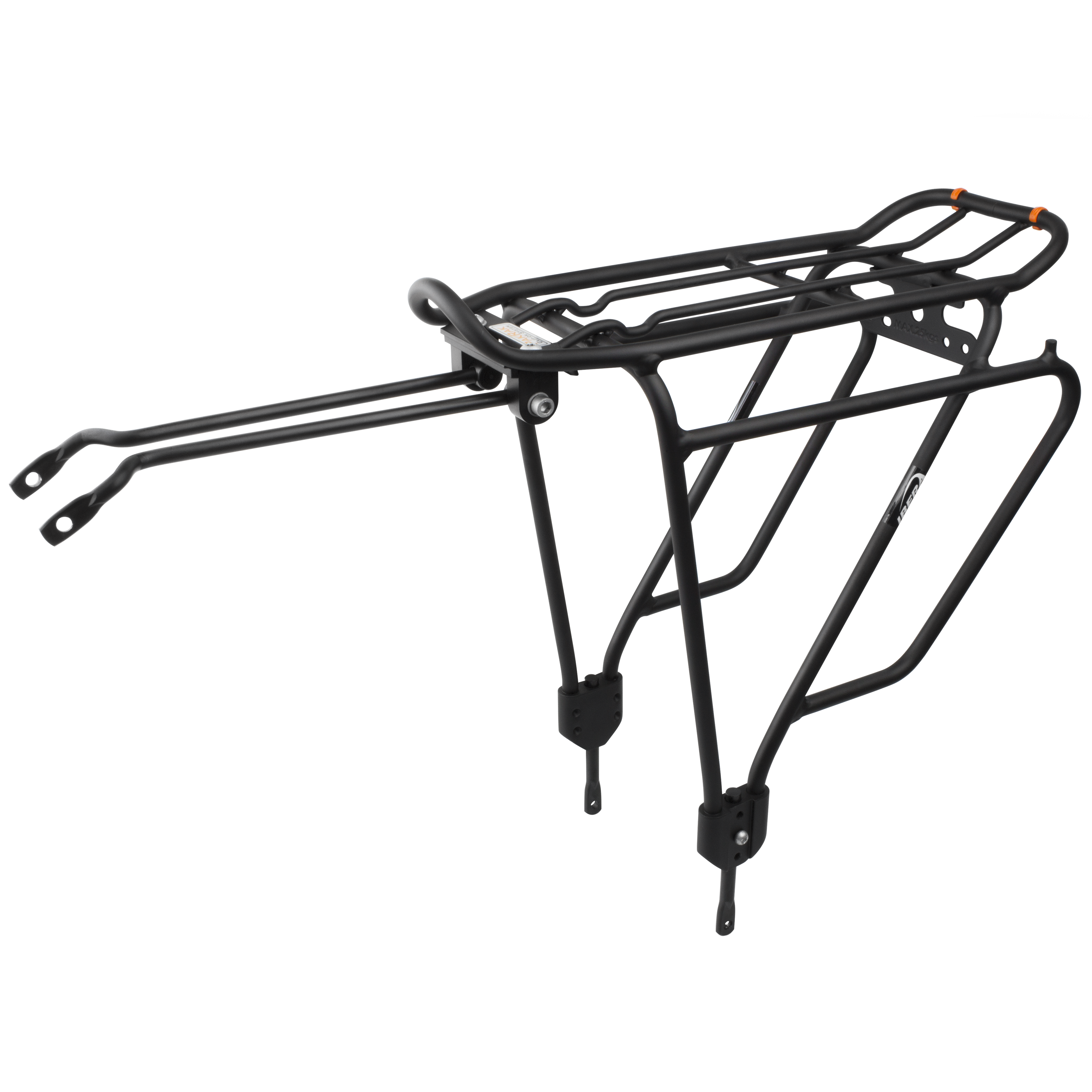 Legs Attached to Carrier Rack